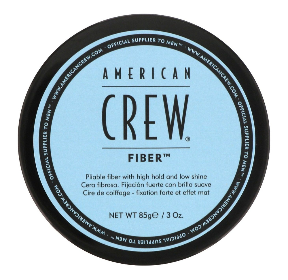 American Crew Fiber Паста для укладки волос сильной эластичной фиксации с матовым эффектом 85 гр.  #1