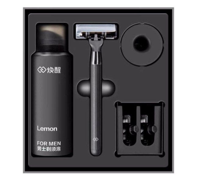 Набор для бритья MiJia Lemon Razor HandX H300 (Black/Черный) #1