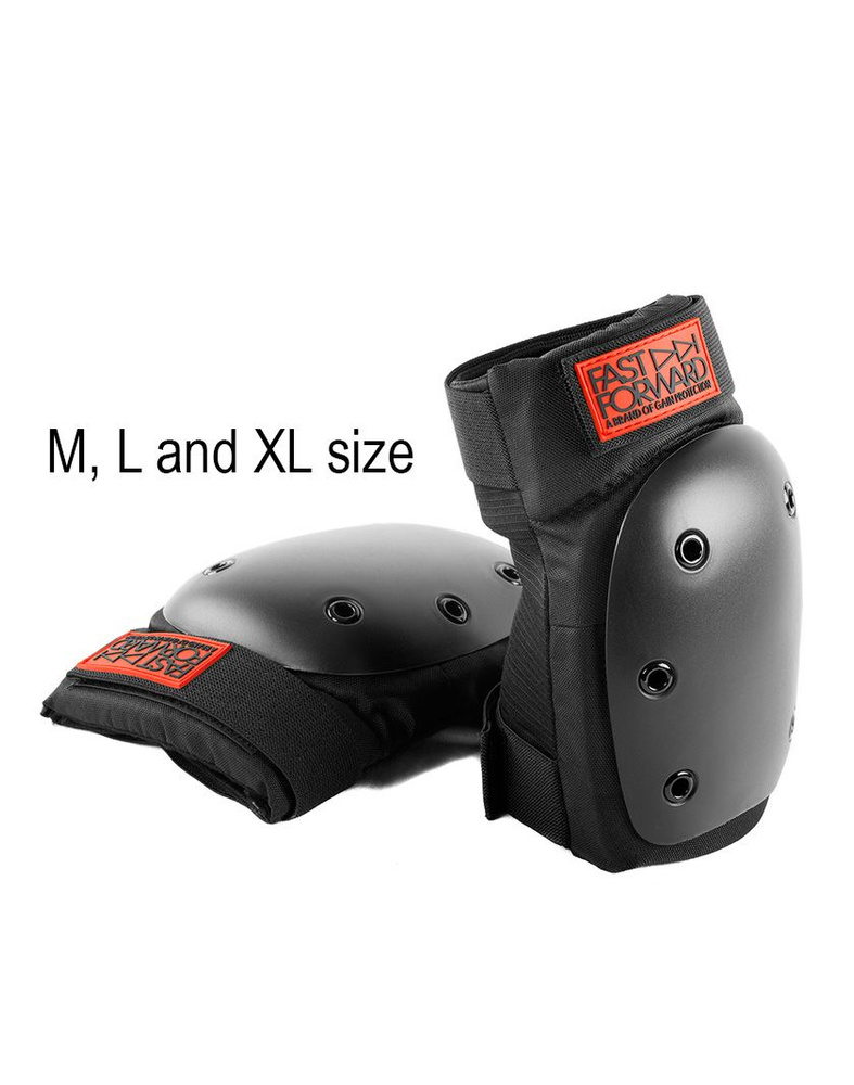 Защита 03-101104 на колени KNEE PADS set with new FFWD logo FAST FORWARD ROOKIE PRO M(30-38см) черная #1