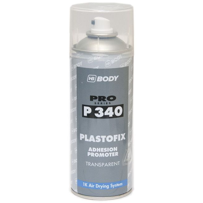 Грунт BODY 340 PlastoFix для пластика, 1K, аэрозоль 400 мл. #1