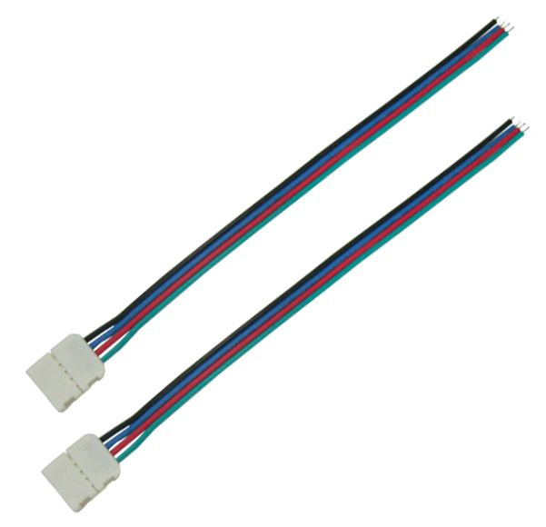 Запитывающий провод с коннектором LS-5050 для RGB светодиодной ленты шириной 10мм. (SMD 5050 RGB) (2шт) #1