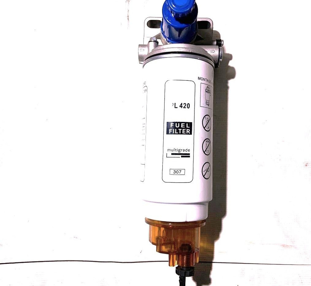 Корпус топливного фильтра ФГОТ PL420, фильтр грубой очистки топлива на ...