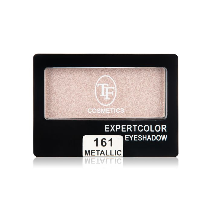 Тени для век Triumph Expertcolor Eyeshadow Metallic 161 блестящий розовый #1