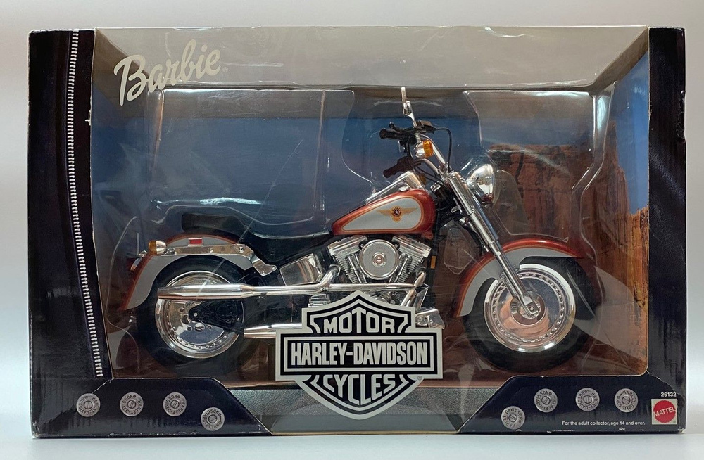 Мотоцикл Harley Davidson Barbie Fat Boy Motorcycle (Мотоцикл Харли Девидсон для кукол Барби)  #1