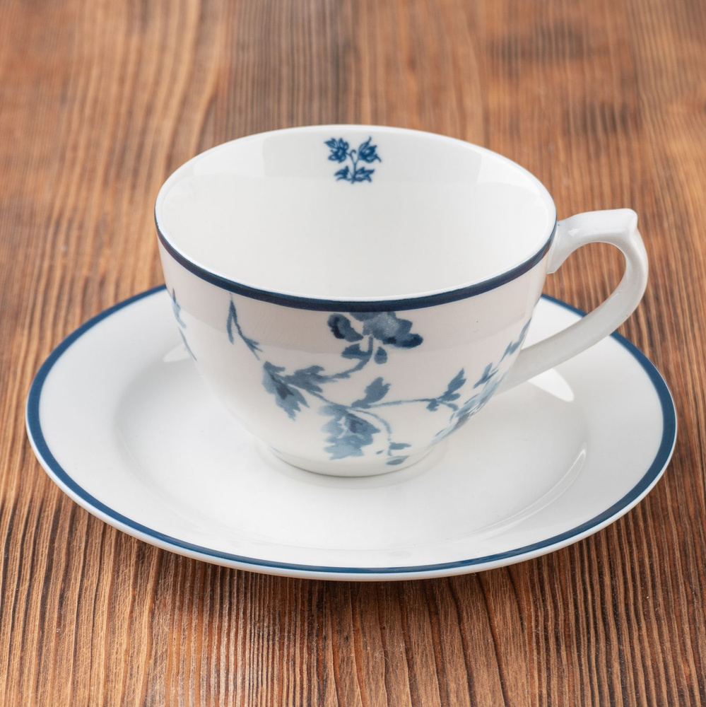 Кофейная пара China Rose Cappuccino Cup And Saucer #1