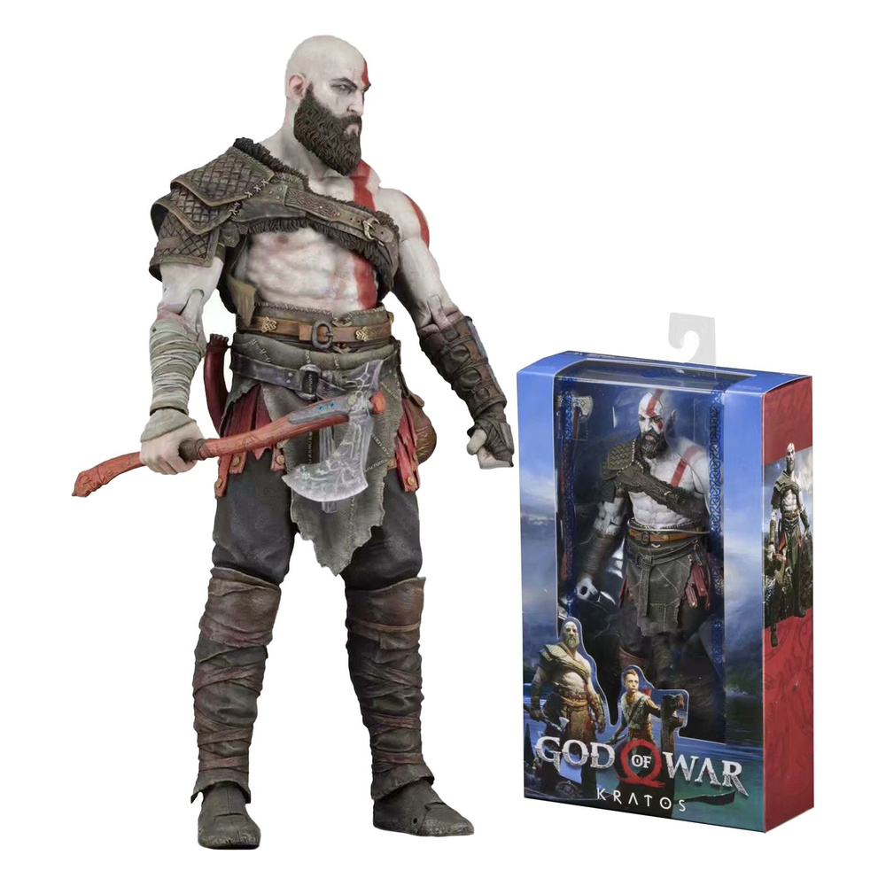 Фигурка Кратос - 2018 God of War Kratos 18cm - купить с доставкой по ...
