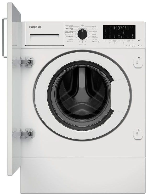 Hotpoint Встраиваемая стиральная машина BI WDHT 8548 V, белый #1