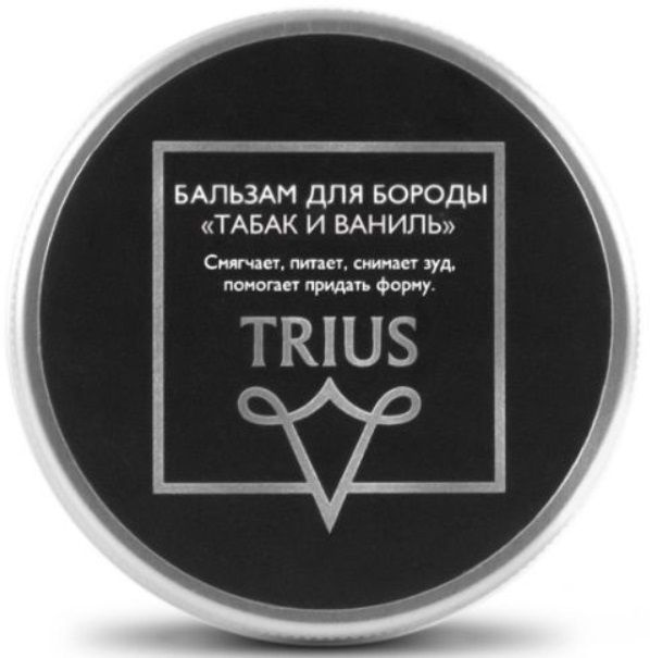 Trius Beard Balm Бальзам для бороды и усов Табак и Ваниль Триус 50 мл  #1