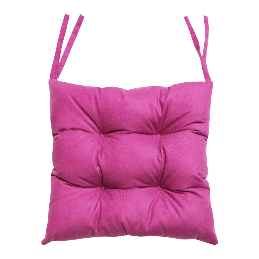 Подушка для сиденья МАТЕХ ARIA LINE 40х40 см. Цвет фуксия, арт. 59-820  #1