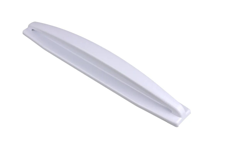 Ручка для морозильных / холодильных ларей с прямым стеклом, белая, наклеивается на двухсторонний скотч #1
