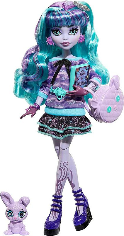 Кукла Monster High Twyla Твайла Creepover Party #1