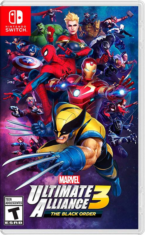 Игра Marvel Ultimate Alliance 3: The Black (Nintendo Switch, Английская версия) #1