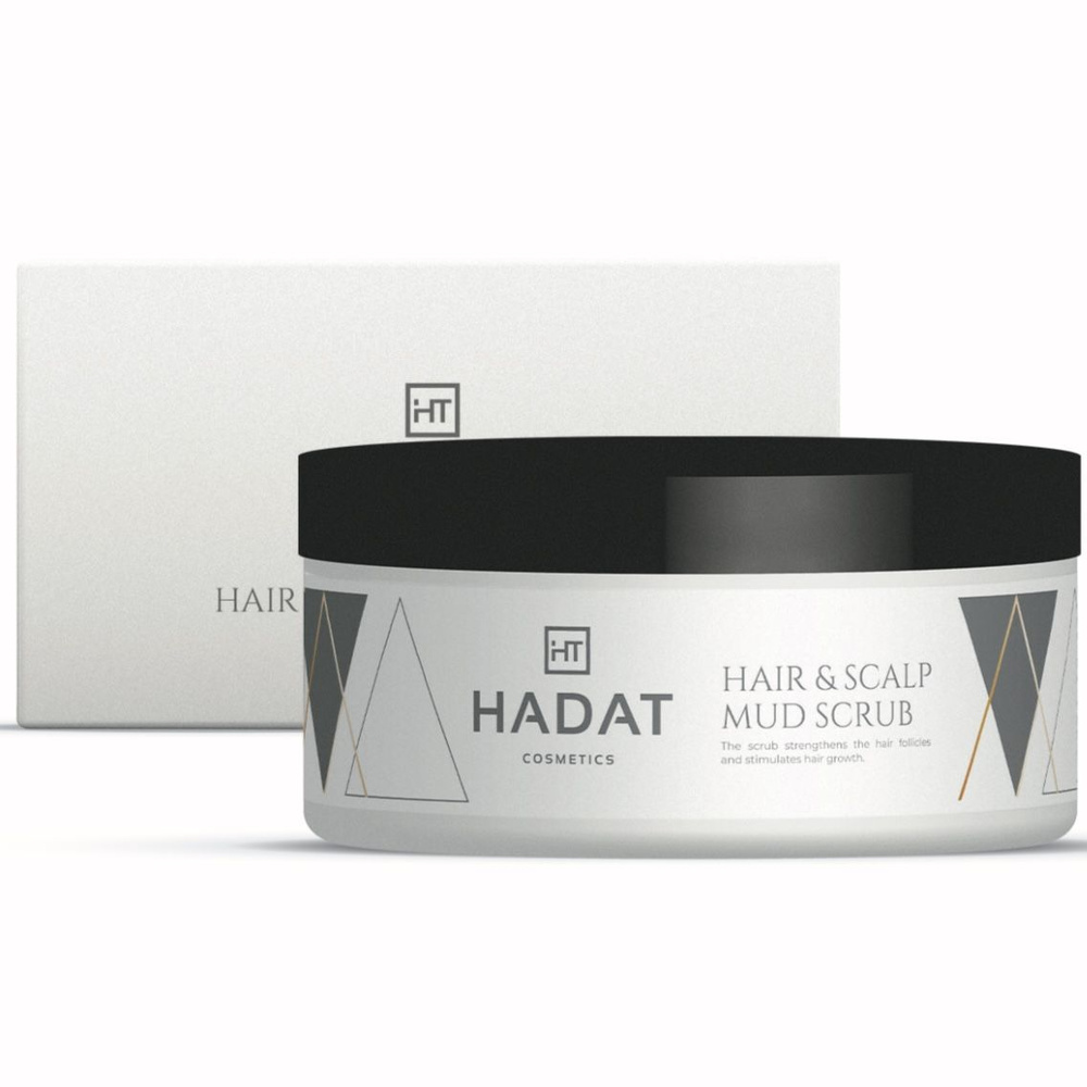 HADAT COSMETICS Hair & Scalp Mud Scrub / Очищающий скраб для волос и кожи головы, 300 мл  #1