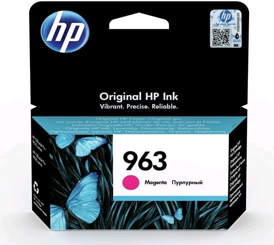 Картридж 963 для HP OfficeJet Pro 901x/902x/HP, 0,7К (О пурпурный 3JA24AE #1