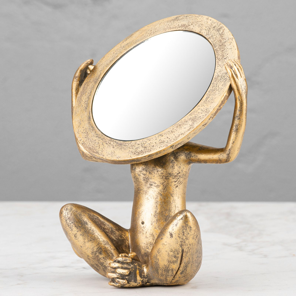 Настольное зеркало Monkey Holding Mirror #1