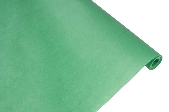 Бумага подарочная упаковочная зеленая в рулоне 50см х 10 метров для упаковки подарков и цветов, творчества, #1