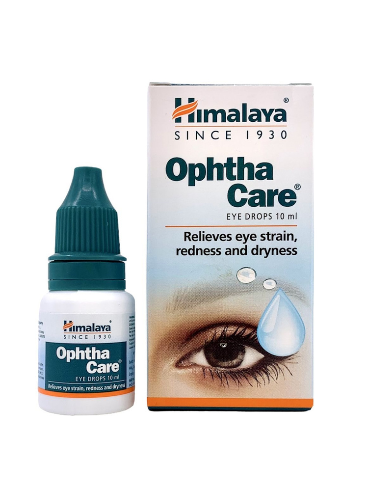 Himalaya OPHTHACARE EYE DROPS (ОПТАКЕЙР, глазные капли, Хималая), 10 мл.  #1