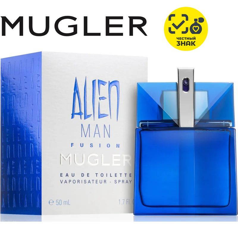 Mugler ALIEN FUSION Туалетная вода 50 мл #1