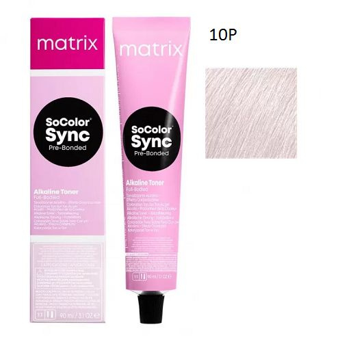 Крем краска MATRIX SoColor Sync Pre-Bonded 10P, 90 мл #1