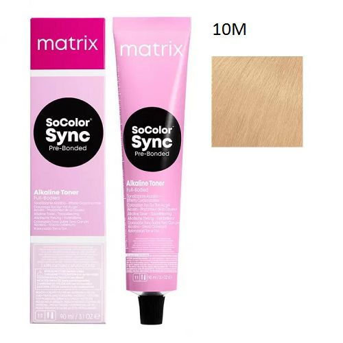 Крем краска MATRIX SoColor Sync Pre-Bonded 10M, 90 мл #1