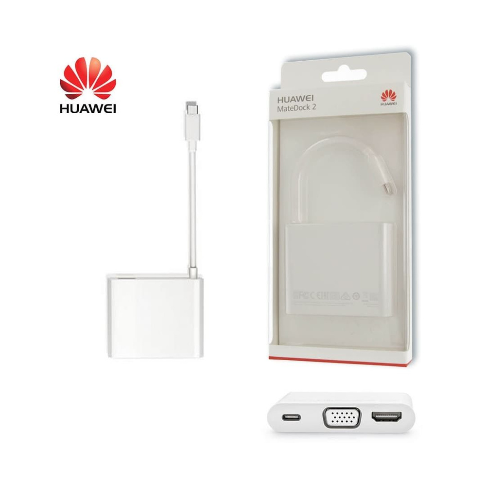 USB-хаб Док-станция HUAWEI MateDock 2 USB-C купить на OZON по низкой ...