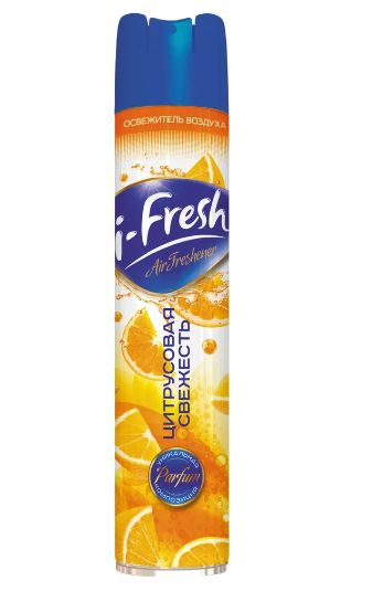 ROMAX Освежитель воздуха "I-FRESH", Цитрусовая свежесть, 300мл #1