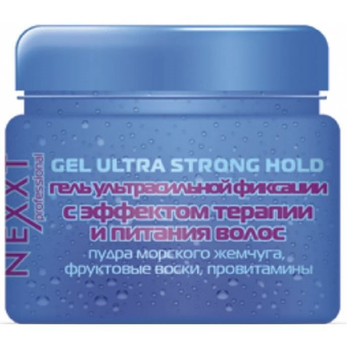 Гель для волос Nexprof Ультрасильной фиксации с эффектом терапии и питания волос, 110 ml  #1