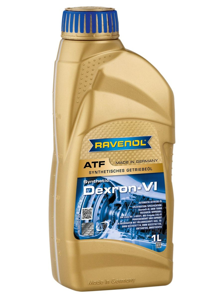 Масло АКПП RAVENOL ATF Dexron VI, 1 литр #1