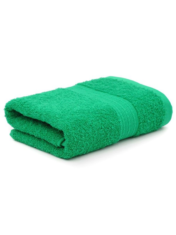 DreamTex Полотенце для лица, рук, Хлопок, 50x90 см, зеленый #1