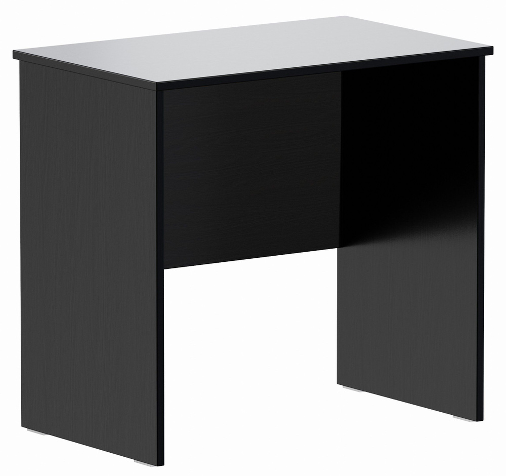 Стол письменный Кастор, приставной, 80х50х75 см, черный, дуб венге, ШВЕДСКИЙ СТАНДАРТ  #1
