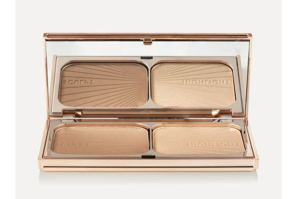 Скульптор и хайлайтер мини формат CHARLOTTE TILBURY Mini Filmstar Bronze & Glow Contour Duo оттенок Light #1