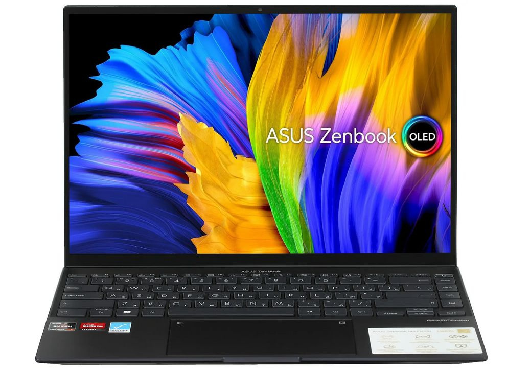 ASUS Zenbook 14X OLED UM5401QA-L7256 Ноутбук 14", AMD Ryzen 7 5800H, RAM 16 ГБ, SSD 1024 ГБ, Без видеокарты, #1