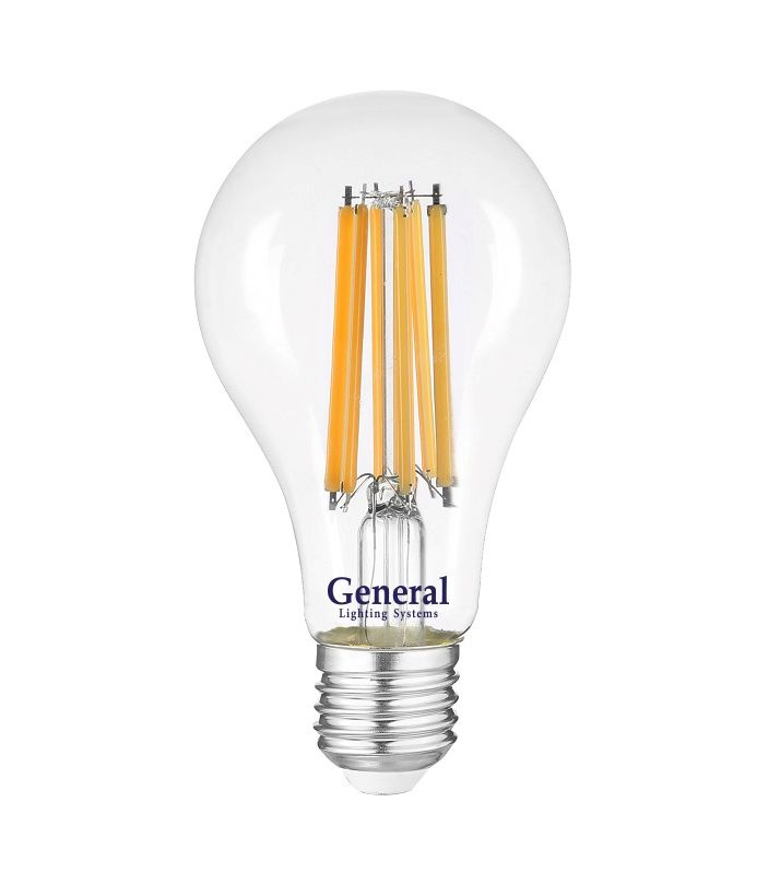 General Lighting Systems Лампочка Лампа светодиодная филамент, Теплый белый свет, E27, 25 Вт, Филаментная, #1
