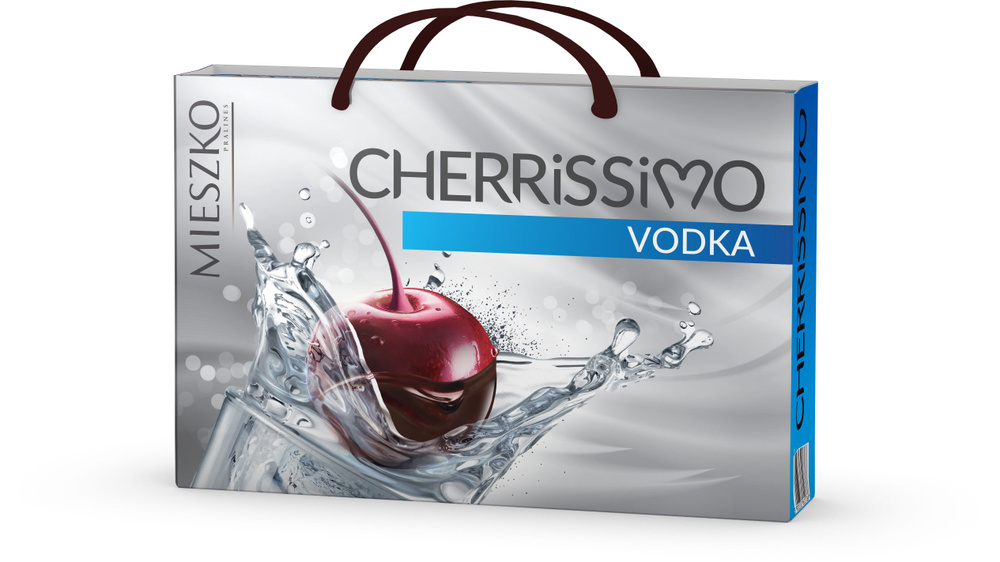 Шоколадные конфеты ЧЕРРИССИМО ВОДКА (CHERRISSIMO VODKA) СУМКА 285Г  #1