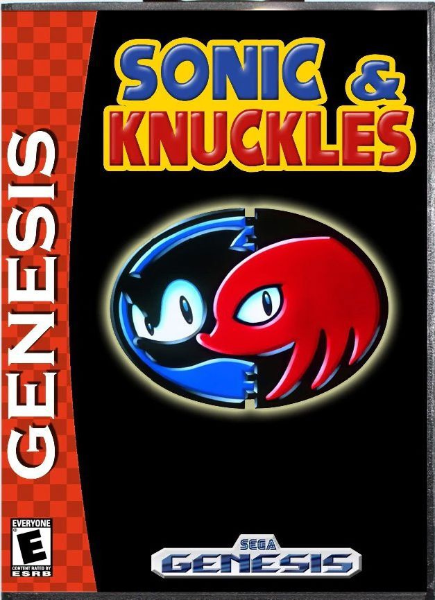 Игровой картридж для SEGA 16 bit "Sonic & Knuckles" (Соник 4), в коробке  #1