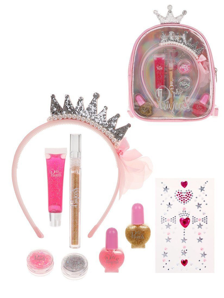Набор косметики в рюкзаке "Принцесса" #1