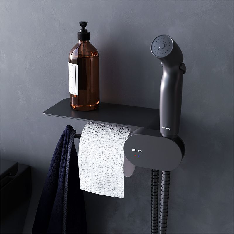 Гигиенический душ со смесителем AM.PM Like F0202622 с держателем для туалетной бумаги, прогрессивный #1