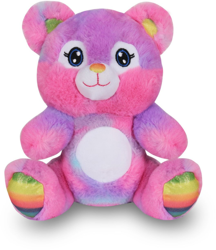 Мягкая игрушка Медведь Монифик фиолетовый 22 см 27257-1-1 ТМ Коробейники  #1