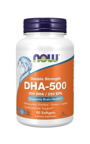 ДГК - 500 "DHA - 500" (капсулы массой 1448 мг), NOW Foods, 90 капсул #1