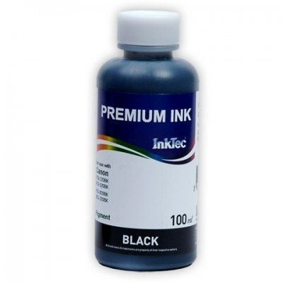 Чернила пигментные InkTec Black для струйного принтера Canon MG5340 MG5140 MG5240 iP4940 iP4840 iX6540 #1