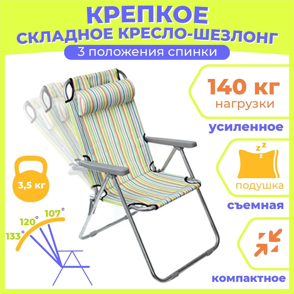 Кресло для рыбалки84х55 см #1