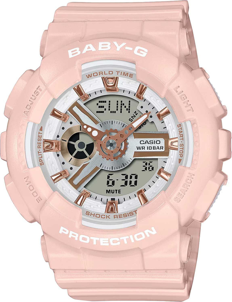 Женские наручные часы Casio Baby-G BA-110XRG-4A оригинал с гарантией  #1