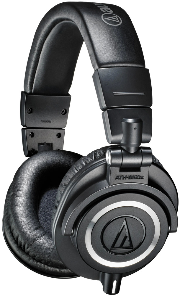 Audio-Technica Наушники проводные, 3.5 мм, 6.3 мм, черный #1