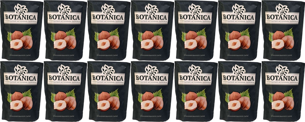 Фундук Botanica очищенный, комплект: 14 упаковок по 140 г #1