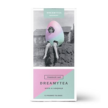 Чай травяной Dreamytea Мята и лакрица пакетированный, Biopractika, 12 шт.*3 г, Россия 1шт  #1