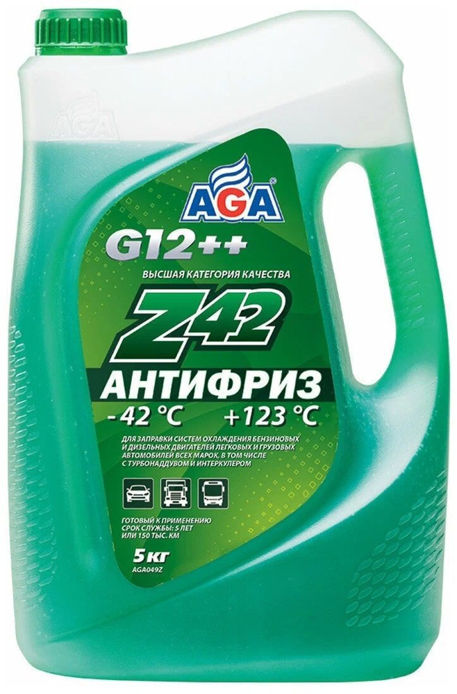 AGA Антифриз до -42°С, 5 л #1