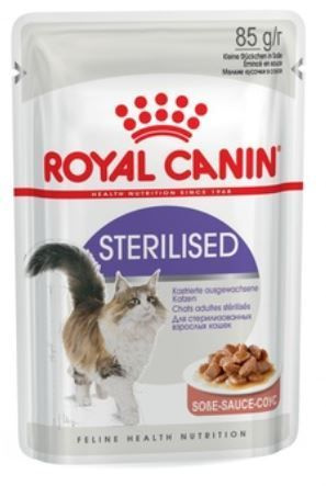 Royal Canin паучи кусочки в соусе для кастрированных кошек 1-7лет. 10 шт.  #1