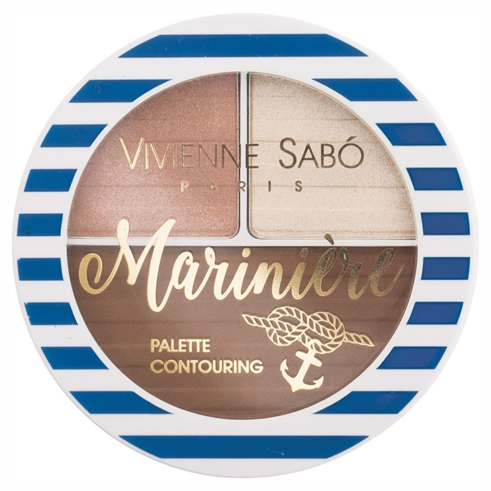 Vivienne Sabo Скульптор для лица, Палетка для контуринга лица Palette contouring pour le visa Mariniere, #1