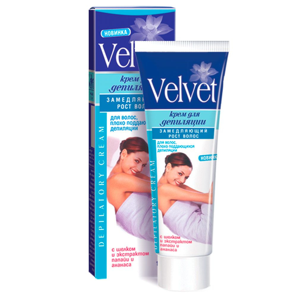 Velvet Крем для депиляции замедляющий рост волос 100мл #1