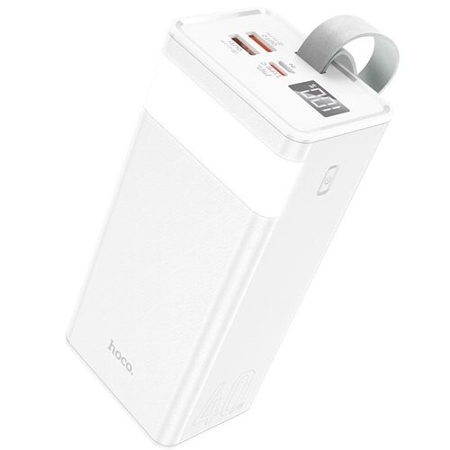 Внешний аккумулятор powerbank Hoco J86 Powermaster White 40000 мАч, белый #1